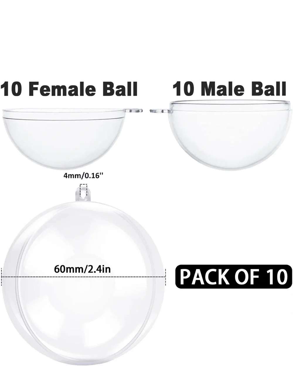 The Unbranded Brand transparent clear